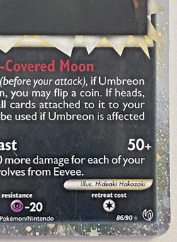Umbreon Prime 86/90 Ultra Rare Holo Pokemon TCG HGSS Undaunted - Image 5