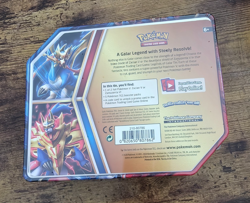 Pokemon TCG 2020 Legends of Galar Tin Factory‑Sealed – Featuring Zamazenta V - Image 2