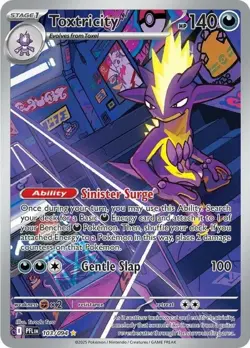 Toxtricity 103/094 ME02: Phantasmal Flames Holofoil NM Pokemon TCG - Image 1
