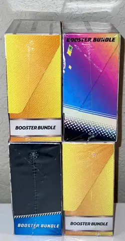 Pokemon Booster Bundle Lot Prismatic Evolutions, Surging x2, Black Bolt NEW - Image 2