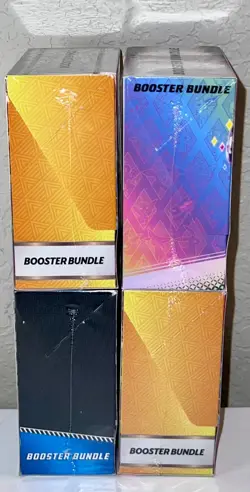 Pokemon Booster Bundle Lot Prismatic Evolutions, Surging x2, Black Bolt NEW - Image 4