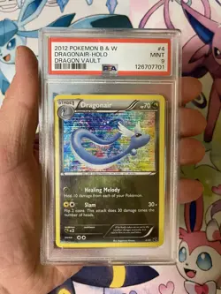 POKEMON DRAGONAIR DRAGON VAULT B&W #4 HOLO PSA 9 MINT POP 21 - Image 1