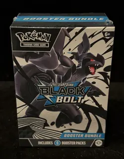 Pokemon Black Bolt Booster Bundle Factory Sealed Includes Case | Ships Securely - Image 1
