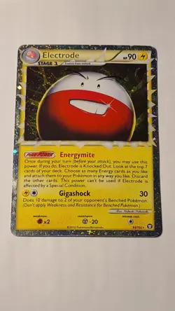 Pokemon 2010 Triumphant Electrode Prime 93/102 MP - Image 1