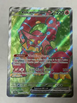 2025 Pokemon Journey Together Volcanion Ex Full Art 171/159 FA - Image 1