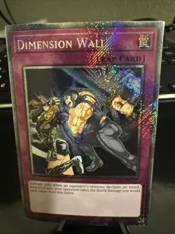 Dimension Wall (Platinum Secret Rare) RA04-EN127 1st Ed - YuGiOh (NM) - Image 1