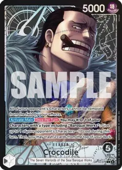 [ALTERNATE ART] Crocodile - OP14-079 (OP14-079) L - One Piece The Azure Sea's Se - Image 1