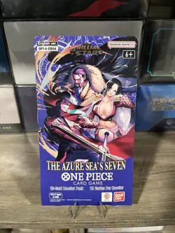 One Piece TCG: The Azure Sea's Seven Sleeved Booster OP-14 English - Image 1