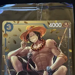 Portgas.D.Ace (Tin Pack Set Vol. 2) P-074 One Piece Promotion Cards Foil - Image 2