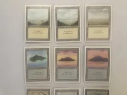 Magic: The Gathering Empty Revised Box With 60 Basic Land Cards - Image 2