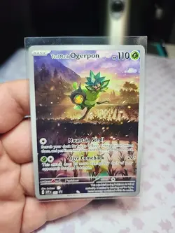 Teal Mask Ogerpon 123 Sv: Scarlet & Violet Promo Cards Holo - Image 1