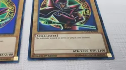 Konami Yugioh Holographic Dark Magician Card (YGLD-ENC09, ENB02) Set of 2 - Image 5