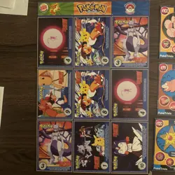 Pokemon Movie Burger King Poketrivia Cards #20 Plus Extras 13 Cards Total - Image 1