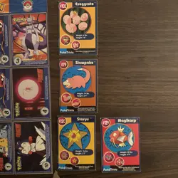 Pokemon Movie Burger King Poketrivia Cards #20 Plus Extras 13 Cards Total - Image 2