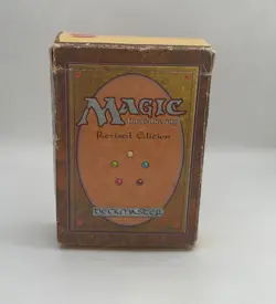 MTG Revised Edition EMPTY Starter Deck box 1994 including Guidebook [NO CARDS] - Image 2