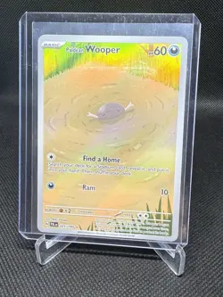 Paldean Wooper - 221/193 - Pokemon Paldea Evolved Illustration Rare Card - Image 1