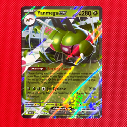 Yanmega ex 003/182 - Pokemon Card TCG - Destined Rivals Double Rare - NM - Image 1