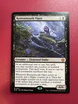 *** Rottenmouth Viper *** Bloomburrow NM/LP MTG English - Image 1