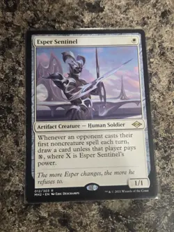 Mahic The Gathering Esper Sentinel Rare Modern Horizons 2 *SHIPS NOW* - Image 1