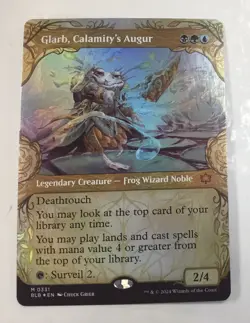Glarb, Calamity's Augur (Showcase) Bloomburrow Foil - Image 1