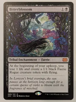 Bitterblossom x1 - NM Unplayed - Double Masters 2022 #69 - Image 1