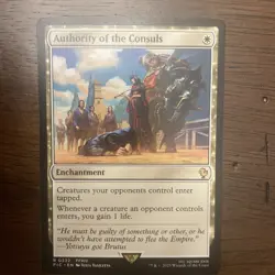 Magic the Gathering FIC Authority of the Consuls Regular Rare FFXIV NM Free Ship - Image 1