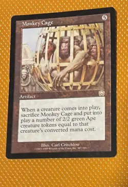 Monkey Cage Mercadian Masques Regular - Image 1