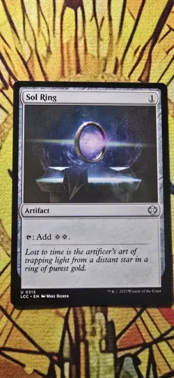 Sol Ring Commander: the Lost Caverns of Ixalan Regular Artifact Uncommon MTG NM - Image 1