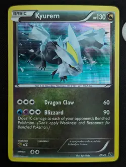 Kyurem 21/20 Dragon Vault Holo Pokemon TCG NM - Image 1