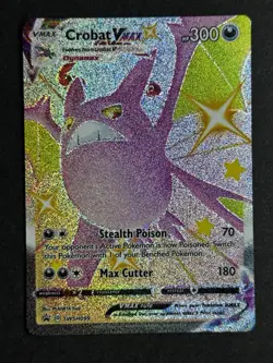 Crobat VMAX SWSH099 Promo Shining Fates Pokemon TCG NM/MINT - Image 1