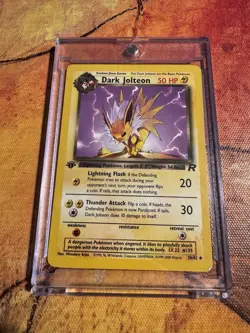 1st Edition Dark Jolteon Team Rocket 38/82 | Vintage WOTC Pokemon - Image 1