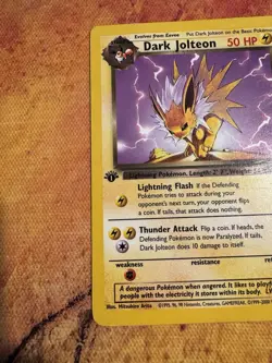1st Edition Dark Jolteon Team Rocket 38/82 | Vintage WOTC Pokemon - Image 3