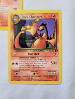 2000 Pokemon Evolution Lot Charmander Charmeleon & Dark Charizard Team Rocket HP - Image 2