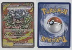 Teal Mask Ogerpon ex Special Illustration Rare Pokemon Prismatic Evolutions PRE - Image 3