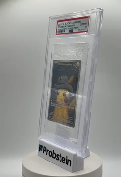 Pokemon Pikachu with Grey Felt hat Van Gogh 085 Graded Sealed Promo PSA 10 - Image 2