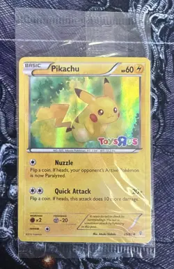 Pokemon TCG Pikachu - Toys R Us Promo - 26/83 - Sealed NIP NM - Image 1