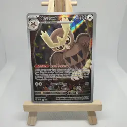 Noctowl 141 - Black Star Promo - Pokemon Scarlet & Violet Stellar Crown - NM - Image 1