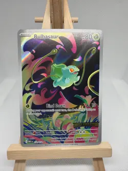 Bulbasaur 133/132 Stamp Mega Evolution Promo Pokemon NM Canadian Seller - Image 1