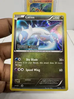 Latios #10/20 POKEMON Dragon Vault Stamped Promo (NM) (2012) - Image 2