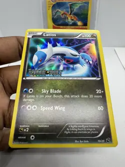Latios #10/20 POKEMON Dragon Vault Stamped Promo (NM) (2012) - Image 4
