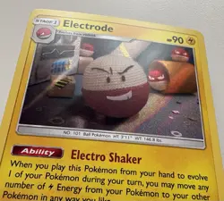 Electrode 39/181 SM Team Up Holographic Rare Pokemon TCG 2019 LP/MP - Image 2