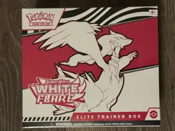 POKEMON TCG SCARLET & VIOLET: WHITE FLARE ELITE TRAINER BOX NM MINT - Image 1