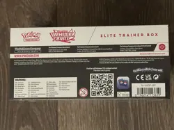 POKEMON TCG SCARLET & VIOLET: WHITE FLARE ELITE TRAINER BOX NM MINT - Image 2