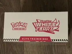 POKEMON TCG SCARLET & VIOLET: WHITE FLARE ELITE TRAINER BOX NM MINT - Image 5