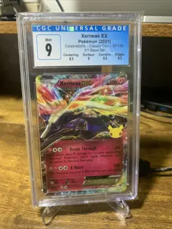 Pokemon TCG Xerneas EX Celebrations: Classic Collection 97/146 Holo Ultra Rare - Image 1