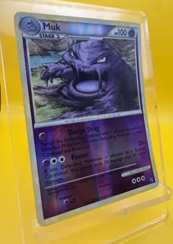 Muk 31/90 Reverse Holo - Undaunted Pokemon TCG 2010 LP - Image 1