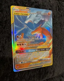 Reshiram & Charizard GX 20/214 Sm-Unbroken Bonds - Holo - Pokemon 2019 NM - Image 2