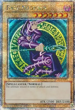 Yu-Gi-Oh! Dark Magician TN23-EN001 Quarter Century Secret Rare Limited Edition - Image 2