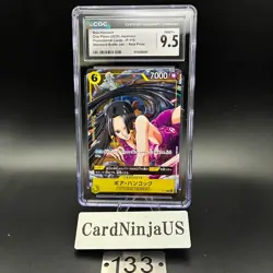 CGC MINT+ 9.5 Boa Hancock P-115 Promo Card V JUMP Limited One Piece Card game - Image 1