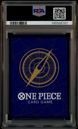2024 One Piece OP09 En Manga Alternate Art #119 Monkey D. Luffy PSA 10 GEM MINT - Image 3